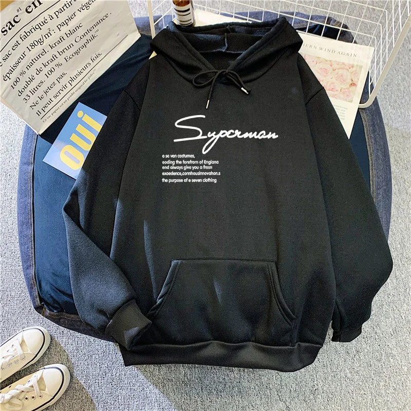 2 Pieces Women'S Fashion Letter Print Loose Fleece Hooded Sweatshirt Hoodie with Set-In Sleeves Structured Classic 2 Pieces Women'S Fashion Letter Print Loose Fleece Hooded Sweatshirt Hoodie with Set-In Sleeves Structured Classic