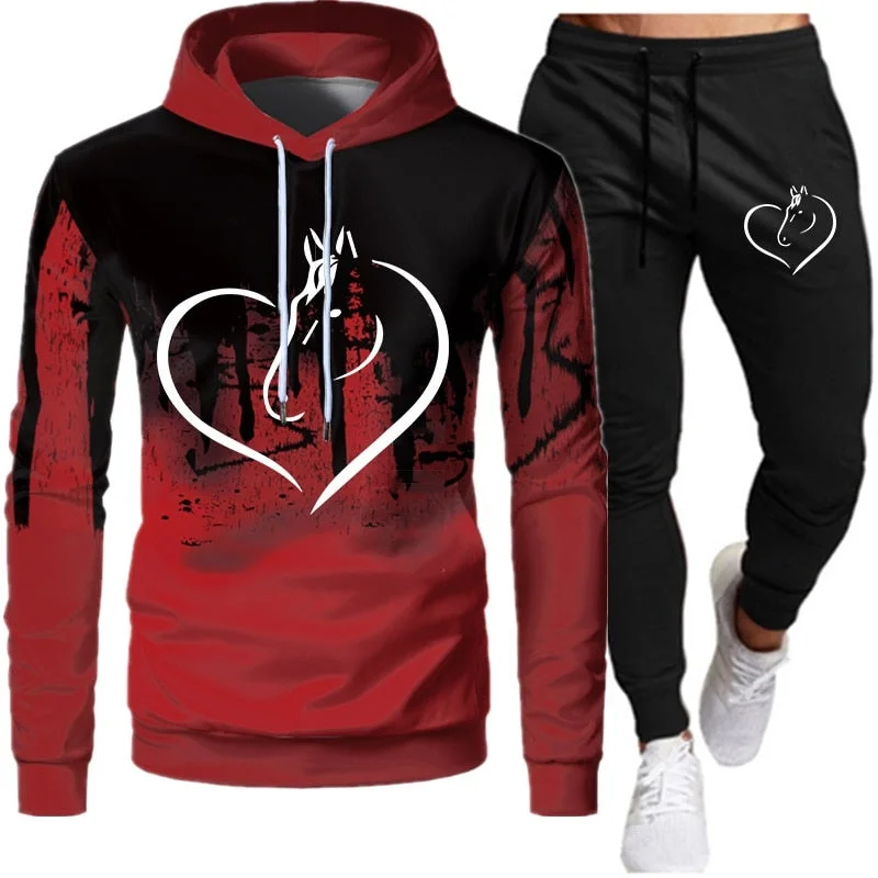 2021 Newest Autumn and Winter Fashion Tracksuits Men's Pullover Hoodies and Sweatpants Jogging Suits(4 Colors) S-4XL Hoodie with High-Low Hem Asymmetrical Trendy 2021 Newest Autumn and Winter Fashion Tracksuits Men's Pullover Hoodies and Sweatpants Jogging Suits(4 Colors) S-4XL Hoodie with High-Low Hem Asymmetrical Trendy