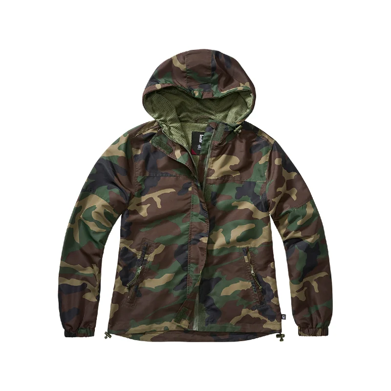 Women's Summer Windbreaker Zip Jacket woodland Cotton Fabric Linen Fabric Terry Fabric Women's Summer Windbreaker Zip Jacket woodland Cotton Fabric Linen Fabric Terry Fabric