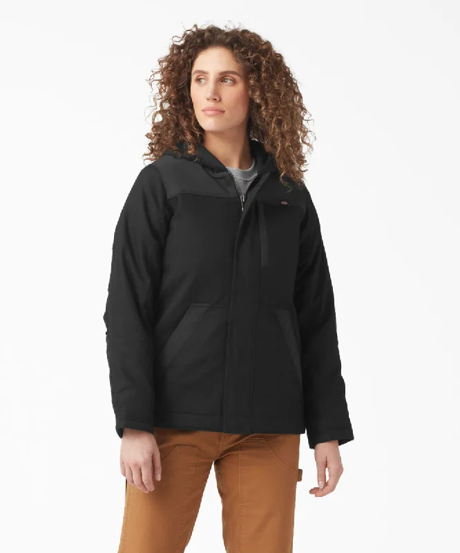 Dickies Women's Duratech Renegade Jacket - Black Tailored Jacket Straight Jacket A-Line Jacket Dickies Women's Duratech Renegade Jacket - Black Tailored Jacket Straight Jacket A-Line Jacket