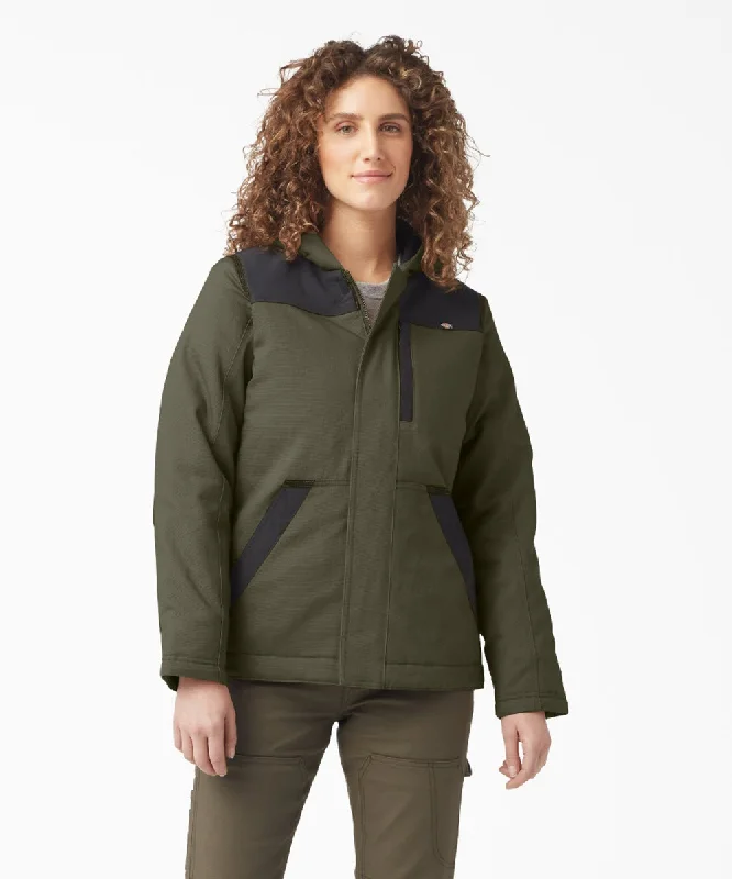 Dickies Women's Duratech Renegade Jacket - Moss Green Wool Jacket Cashmere Jacket Tweed Jacket Dickies Women's Duratech Renegade Jacket - Moss Green Wool Jacket Cashmere Jacket Tweed Jacket