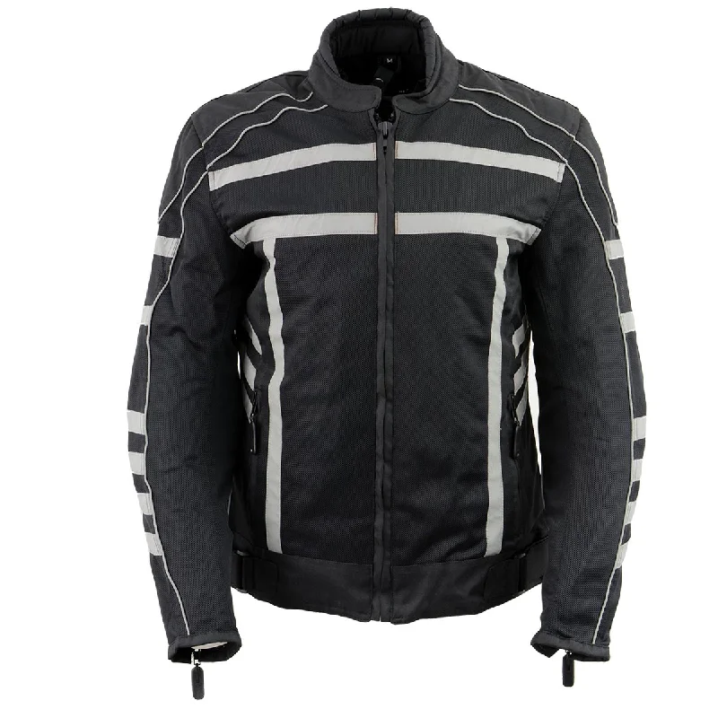 NexGen SH2376 Women's Black and Grey Nylon with Mesh Armored Racer Jacket with Built in Rain Jacket Jersey Jacket Tulle Jacket Batik Jacket NexGen SH2376 Women's Black and Grey Nylon with Mesh Armored Racer Jacket with Built in Rain Jacket Jersey Jacket Tulle Jacket Batik Jacket