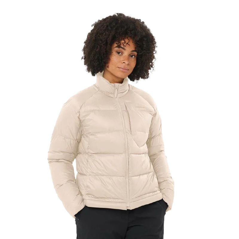 Women's Outline Down Jacket Snapped Jacket Toggled Jacket Drawstring Jacket