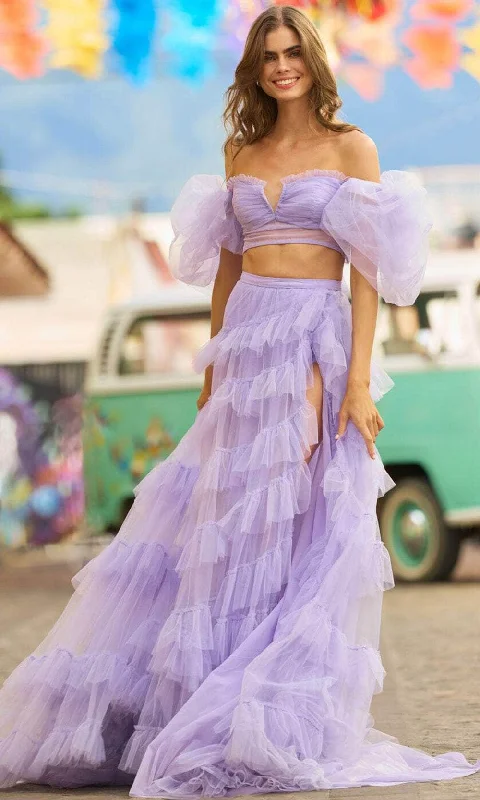 Sherri Hill 55591 - Two-Piece Plus Size Prom Dress