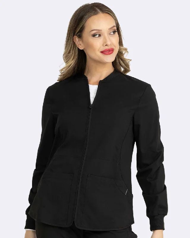 Zoe Alexandra Midtown Warm Up Scrub Jacket Hooded Jacket Caped Jacket Shawl Collar Jacket Zoe Alexandra Midtown Warm Up Scrub Jacket Hooded Jacket Caped Jacket Shawl Collar Jacket