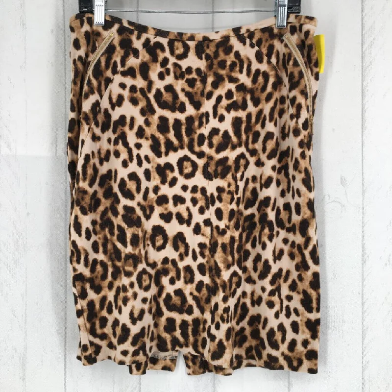 1.5(M/L) Animal print skirt corduroy skirt comfortable