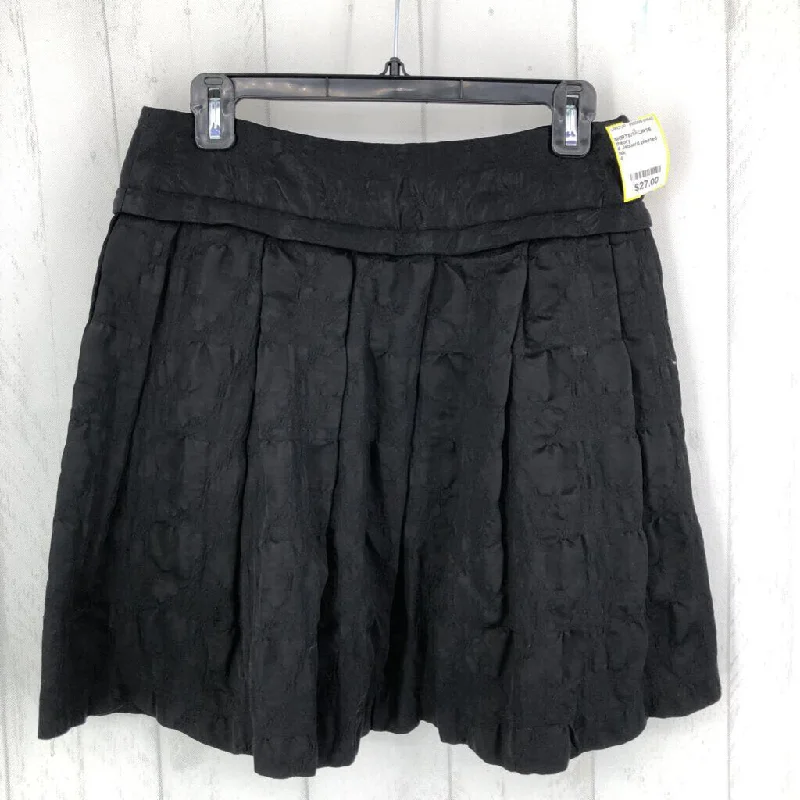 4 Jaquard pleated skirt silk skirt lustrous