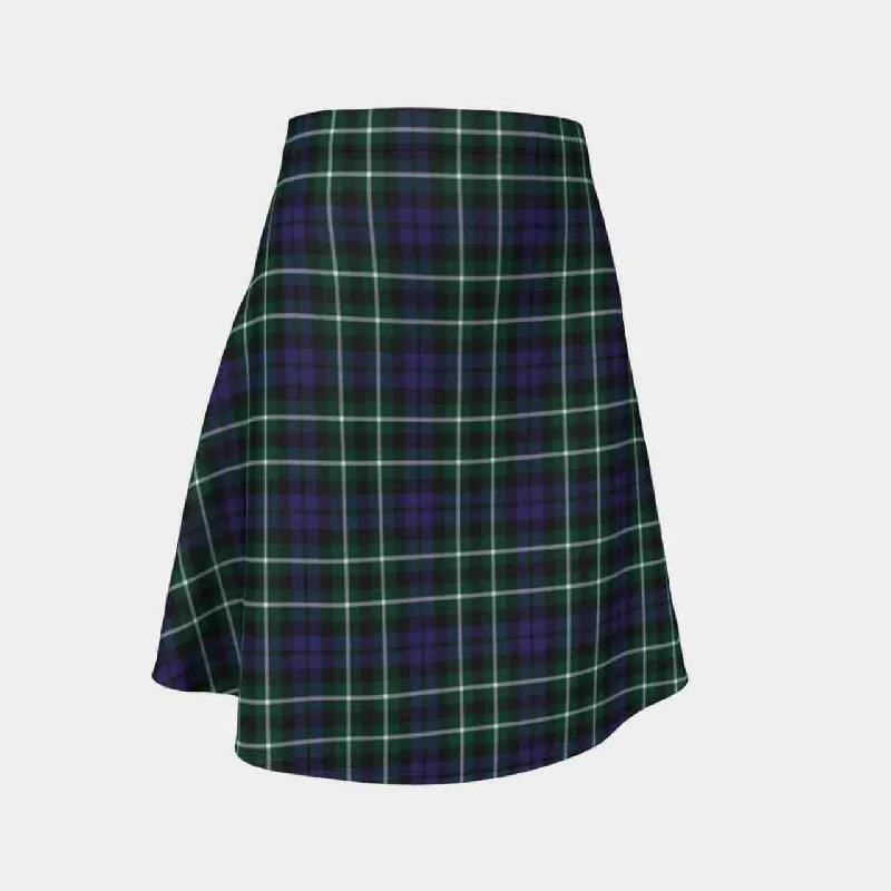 Graham of Montrose Modern Tartan Flared Skirt chiffon skirt airy