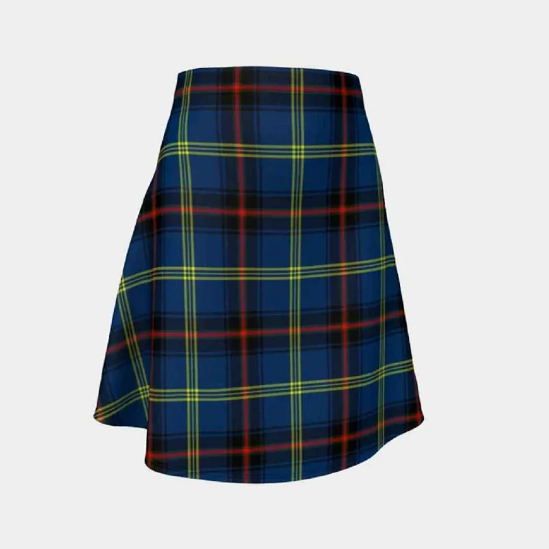 Grewar Tartan Flared Skirt corduroy skirt cozy