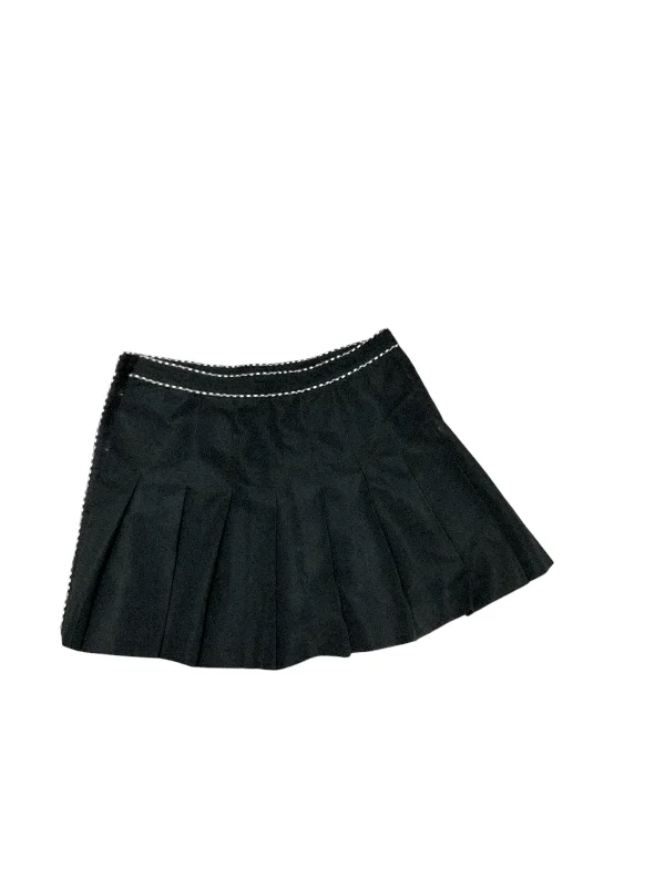 Lizsport Women's Skirt Black 16 velvet skirt luxury