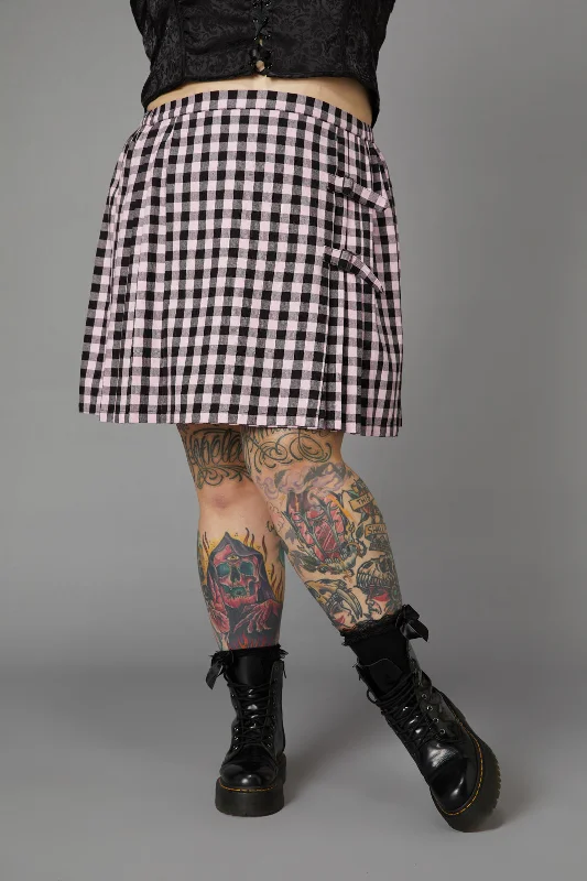 Curve Franken Skirt wool skirt warm