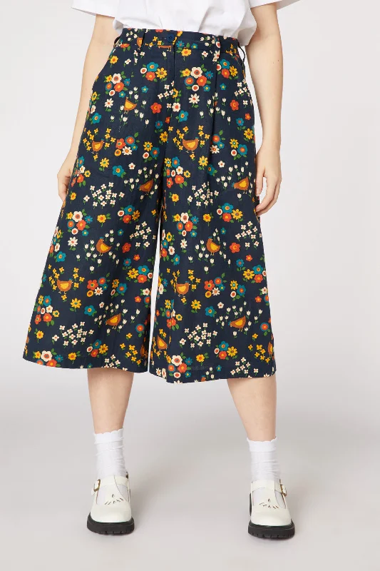 Cute Chickens Skort chiffon skirt floaty
