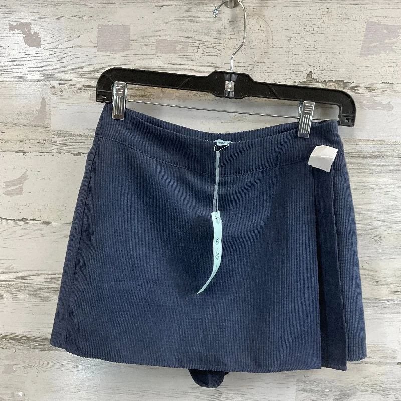 Skort By She + Sky In Blue, Size: S slim fit skirt